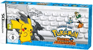 Dies ist die deutsche Verpackung von Lernen mit „Pokémon: Tasten-Abenteuer“.